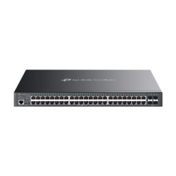 Switch PoE TP-Link Omada cu 48 porturi Gigabit, 4 SFP si management L2