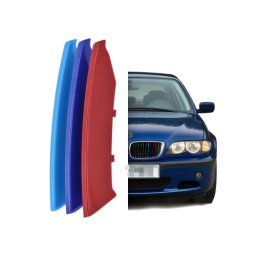 Set ornamente grila fata BMW Seria 3 E46 Cabrio Coupe 2003-2006 ABS