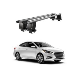 Bare transversale aluminiu Hyundai Accent V HC Hatchback 2017+