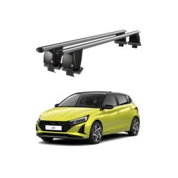 Bare transversale aluminiu pentru Hyundai i20 BC3 2020+, plafon neted