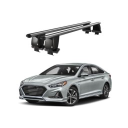 Bare transversale aluminiu pentru Hyundai Sonata VII LF 2015-2019, plafon neted