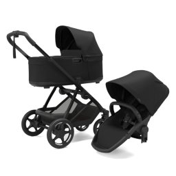 Carucior 2 in 1 Thule Charm cu landou si sezut reversibil, Black