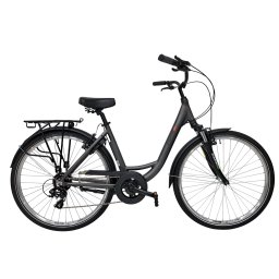 Bicicleta de oras Prophete 52408C, 28 inch, marime M, gri