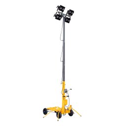 Turn de iluminat LED STAGER 4x250W telescopic 4,5 m pentru santier