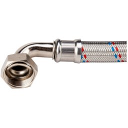 Racord flexibil hidrofor ProGarden 1" FI cu cot, 1" FE, 25x600 mm