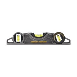 Nivela magnetica Stanley FatMax Torpedo din aluminiu, 250 mm, 3 fiole