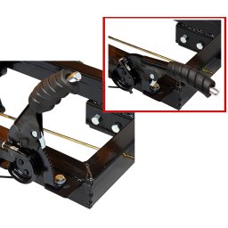Remorca pentru motocultor ProGarden Campo RM600C, 600 kg, 1 osie