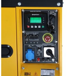 Generator diesel insonorizat Stager 7.5 kVA DualPower 230/400V