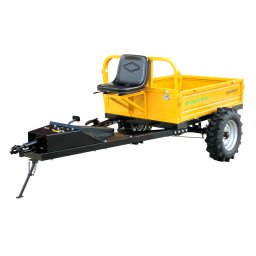 Remorca cu tractiune pentru motocultor ProGarden Alpine RM500T, 500 kg