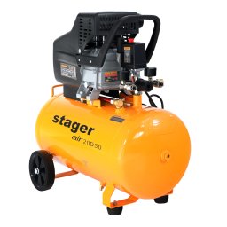 Compresor aer Stager Air 20D50, 50L, 8 bar, 200L/min, angrenare directa