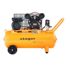Compresor de aer Stager Air 32C100, 100L, 10 bar, 324 L/min, cu curea