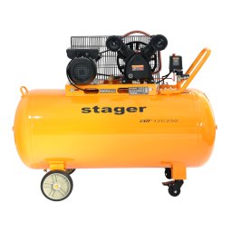 Compresor de aer Stager Air 32C250, 250L, 10 bar, 324 l/min, monofazat