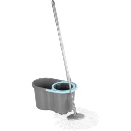 Set mop rotativ cu galeata 16 L Strend Pro Quantum, coada telescopica