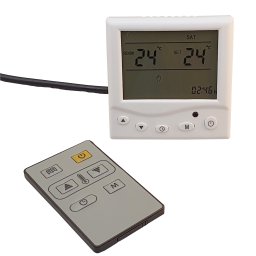 Termostat Zobo cu telecomanda pentru panouri radiante, programabil