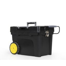 Cutie de depozitare mobila Stanley cu roti, 61 x 38 x 43 cm
