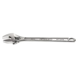 Cheie reglabila Stanley din otel crom vanadiu, 300 mm, deschidere 34 mm