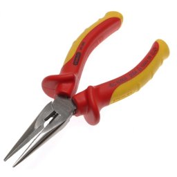 Cleste cu varf lung Stanley 200 mm, izolat 1000V pentru electricieni