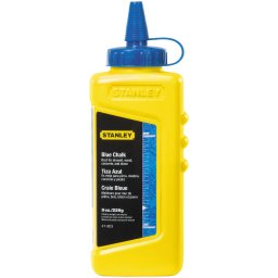 Praf de creta albastru Stanley 225 g pentru trasare interior/exterior