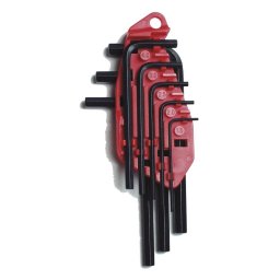 Set 8 chei imbus metrice Stanley din otel aliat, cu suport
