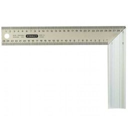 Echer de dulgherie Stanley din otel 400 x 200 mm, gradat pe ambele fete