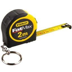 Ruleta breloc Stanley Fatmax 2 m x 13 mm, compacta si precisa