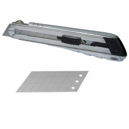 Cutter Stanley FATMAX 25 mm cu corp din aluminiu si 4 lame incluse