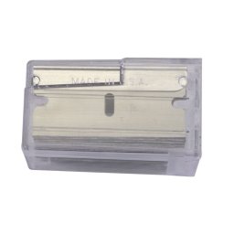 Set 10 lame pentru razuitor de sticla Stanley 40x110 mm, model 0-28-510