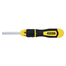 Surubelnita magnetica cu clichet Stanley, set cu 10 biti