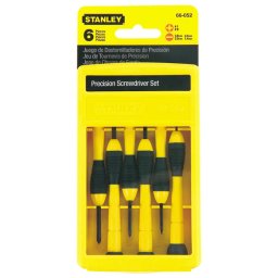 Set 6 surubelnite de precizie Stanley FATMAX cu maner bimaterial