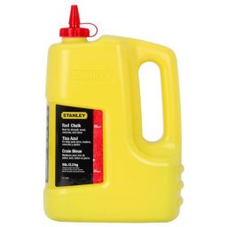 Praf de creta rosu Stanley 1000 g, rezerva pentru trasor de linii