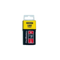 Set 1000 capse Stanley Tip A 12 mm, otel galvanizat, compatibile 53/530
