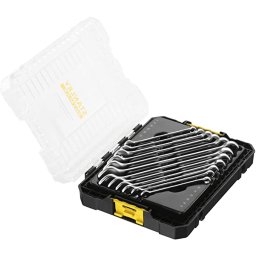 Set 12 chei combinate Stanley FatMax, 6-17 mm, finisaj cromat mat