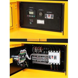 Generator diesel insonorizat trifazat Stager 89 kVA, 1500 rpm