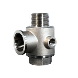 Racord hidrofor ProGarden cu supapa de sens, 5 cai, inox, 1 inch