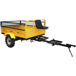 Remorca pentru motocultor ProGARDEN Campo RM600C 600 kg cu obloane