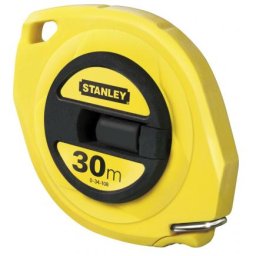 Ruleta Stanley cu banda de otel 30 m x 9,5 mm, carcasa ABS