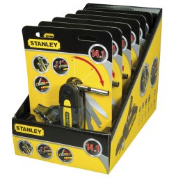 Unealta multifunctionala pliabila Stanley 14 în 1, compacta si rezistenta