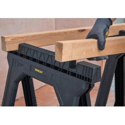 Set 2 capre de lucru pliabile Stanley, 362 kg, 58 x 82 x 12,6 cm