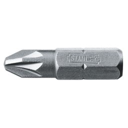 Bit Stanley PZ1 25 mm cu prindere 1/4 inch, din otel rezistent