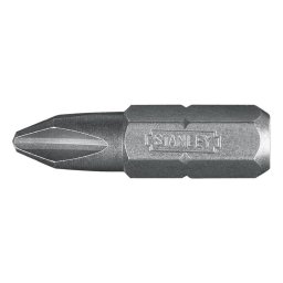 Bit Stanley PH2 25 mm cu prindere hexagonala 1/4 pentru insurubare precisa