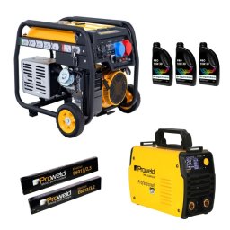 Generator cu invertor de sudura Stager 8.5kW, MMA 220A Puls, benzina