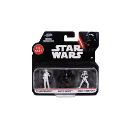 Set 3 figurine metalice Star Wars Nano MetalFigs, 4 cm