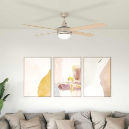 Ventilator de tavan cu lumina si telecomanda Ø 130 cm Sonoma GartenMobel Dekor