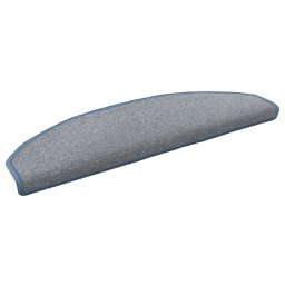 Mochete autocolante pentru scara 15 pcs Gri deschis si albastru GartenMobel Dekor