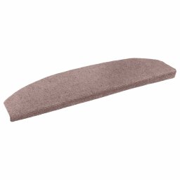 Mochete autocolante pentru scara 15 pcs Bej 80 x 24,5 x 3,5 cm GartenMobel Dekor