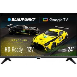 Televizor Blaupunkt 24inch 60cm LED HD Ready DVB-T2/C/S2 Smart TV WiFi Blyetooth 2xHDMI 2xUSB 60Hz Negru