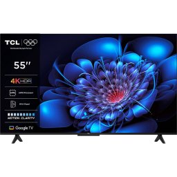 Televizor TCL Smart LED 55P69K 139cm 55inch Ultra HD 4K Google TV Black