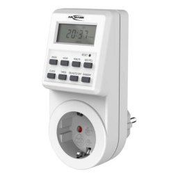 Temporizator Digital Saptamanal Ansmann AES6 Switch 18 Timpi 3680W Alb