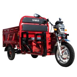 Triciclu Electric Cargo Samus HOUSTON-25-1.5-72V45 Motor 1500W Viteza Maxima 25KM/H Autonomie 69KM Rosu