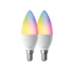 Set 2 buc bec inteligent multicolor WIFI, TP-LINK TAPO L430C(2-PACK)